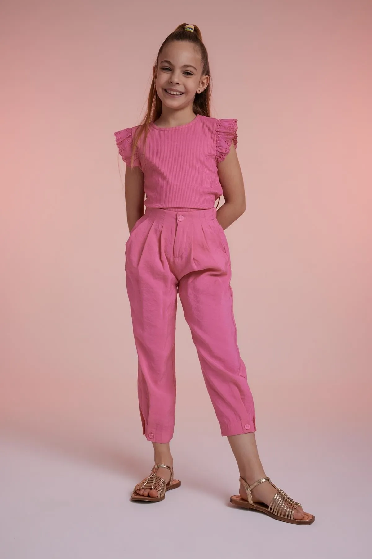 DeFacto  Mädchen-Carrot-Fit-Modalhose Z7694a623sm
