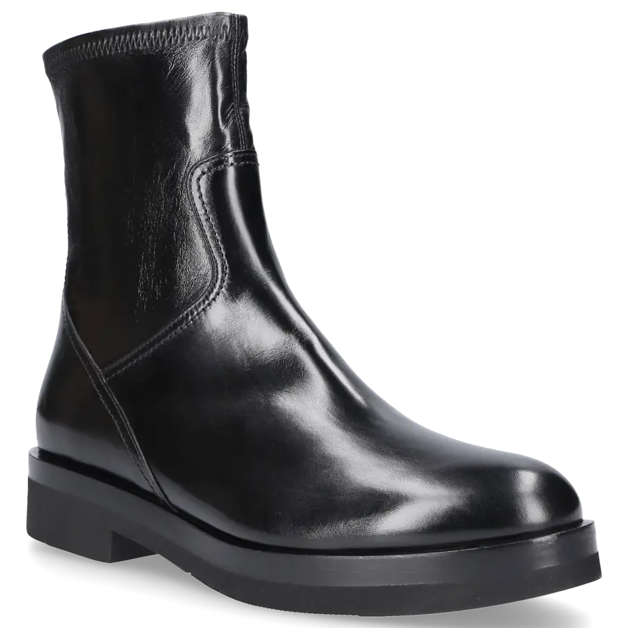 Truman's - Stiefeletten 7644 Kalbsleder - schwarz