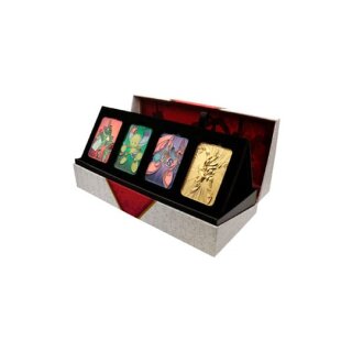 Yu-Gi-Oh! Metallbarren 4er-Set Magnet Warrior (Limited Edition)