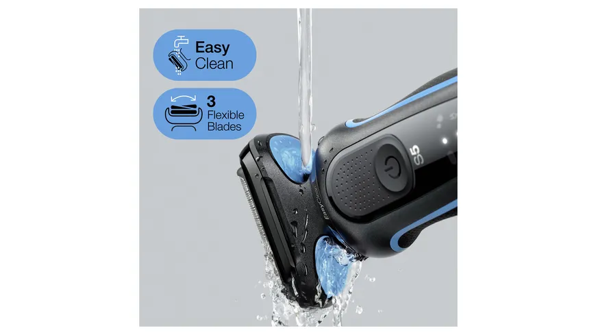 BRAUN Rasierer Series 5 50-B7200cc SW Vorteilspack mit gratis Reinigungsstation