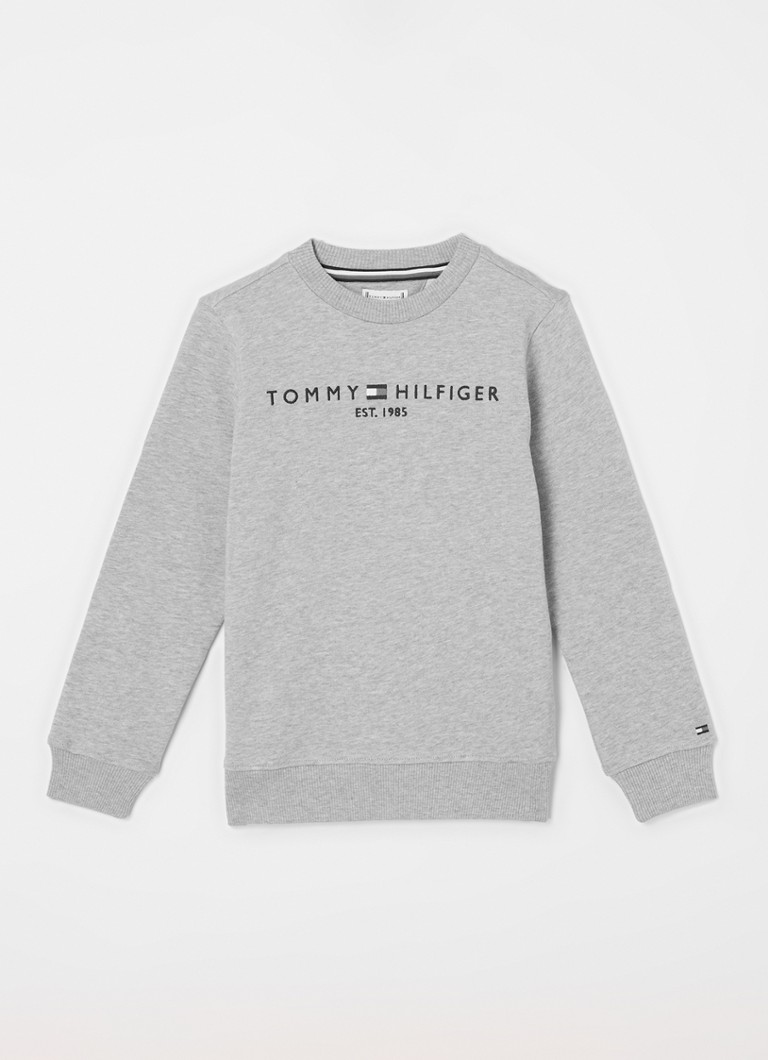 Pulover Tommy Hilfiger cu logo brodat