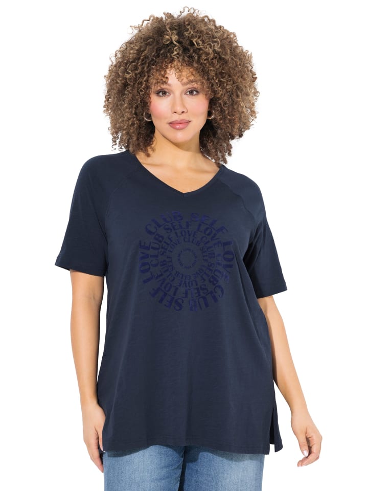 Ulla Popken Shirt in marine günstig kaufen