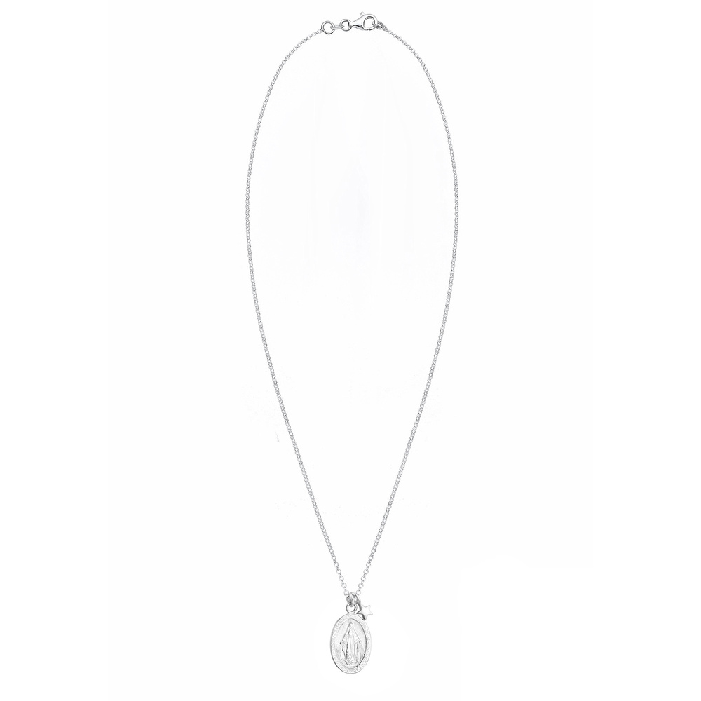 Elli Elli Collier Femme Pendentif Image de la Marianne Unie en Argent Sterling 925 Bijoux