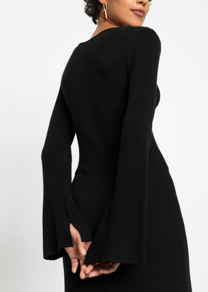 Midi-Strickkleid