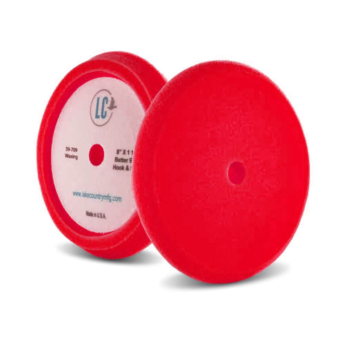 Lake Country Better Edge Polierschwamm Waxing rot 175mm