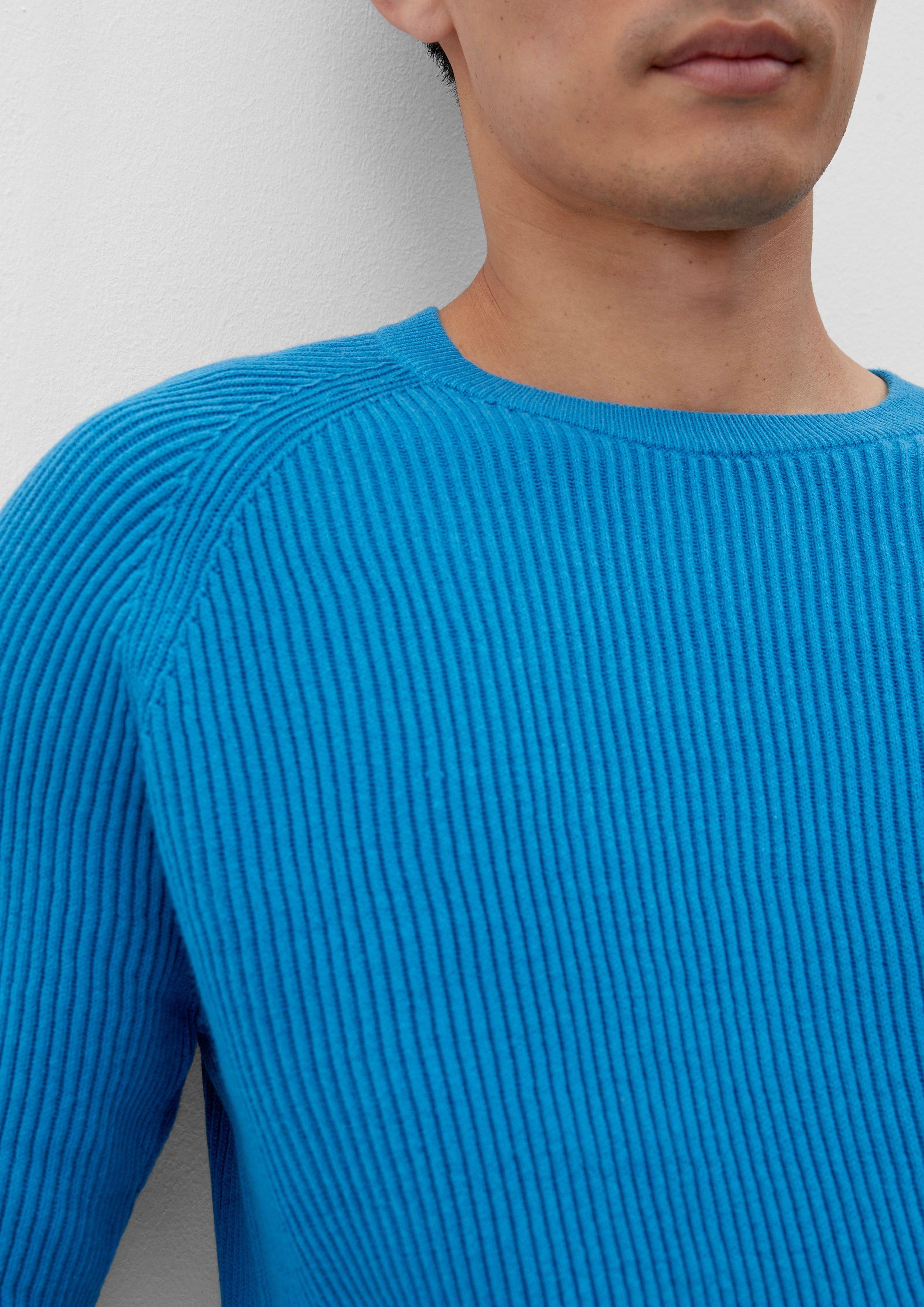 Strickpulli mit Rippstruktur  2124528-6285