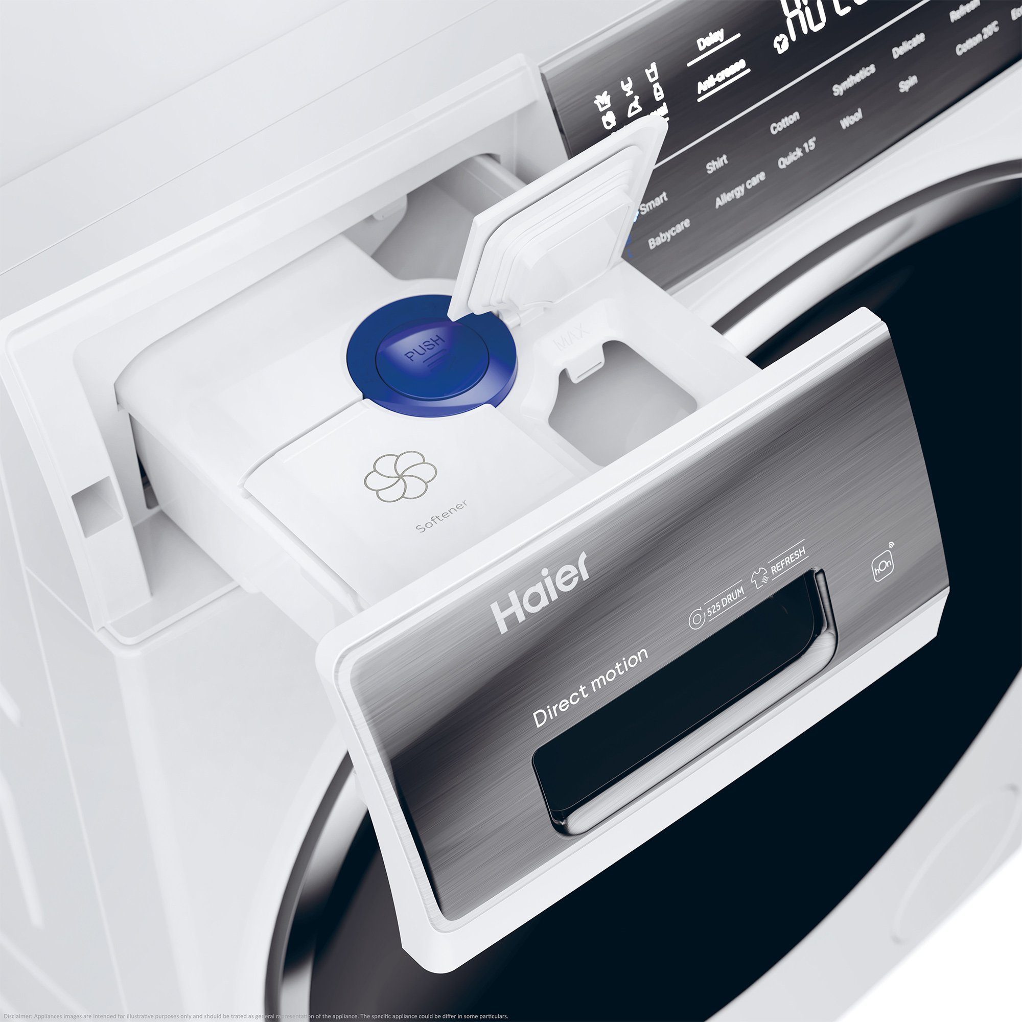 Haier Waschtrockner HWD100-BD14979U1, 10,00 kg, 10 kg, 1400 U/min, Smart Dual Spray