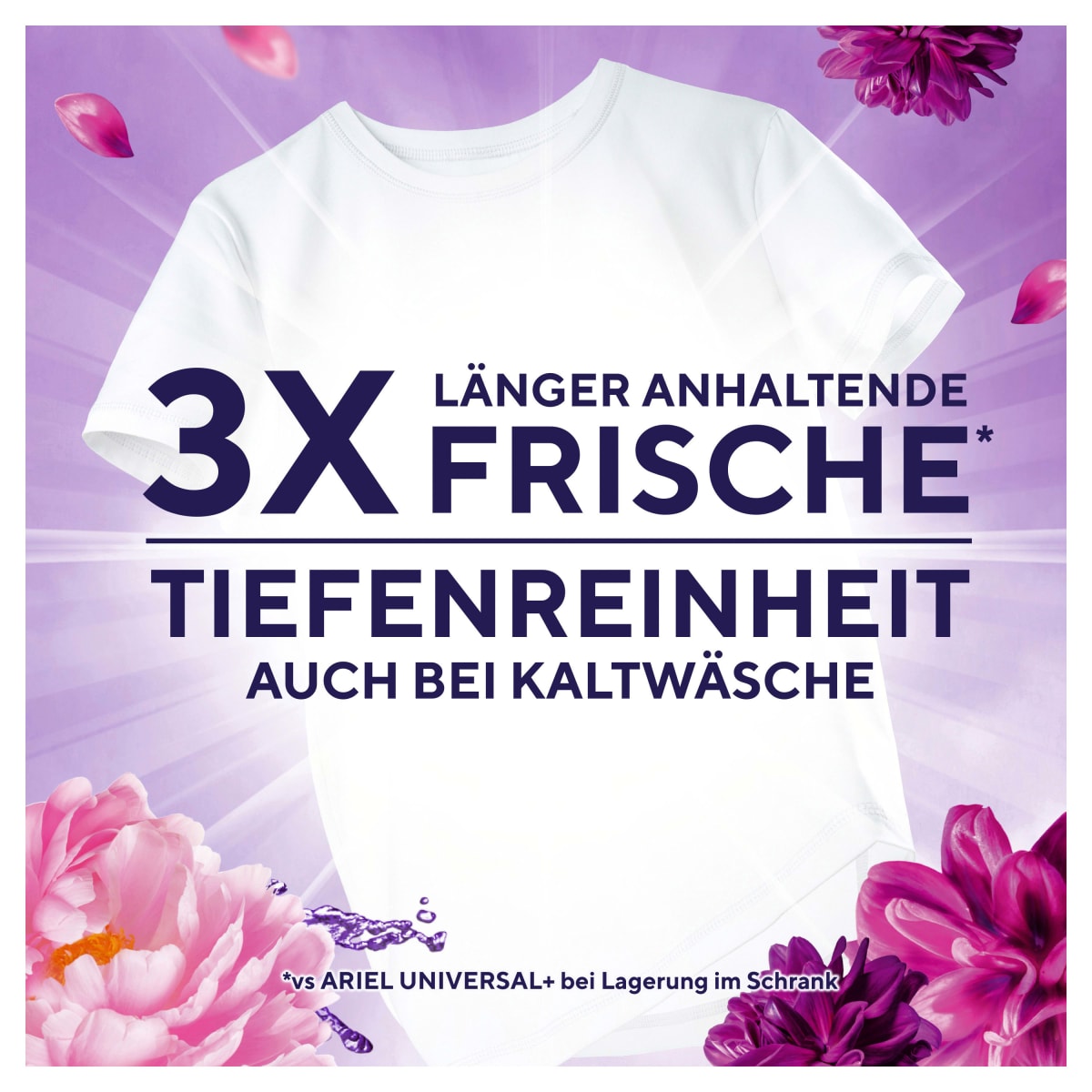Colorwaschmittel flüssig Amethyst Blütentraum 100WL, 5 l
