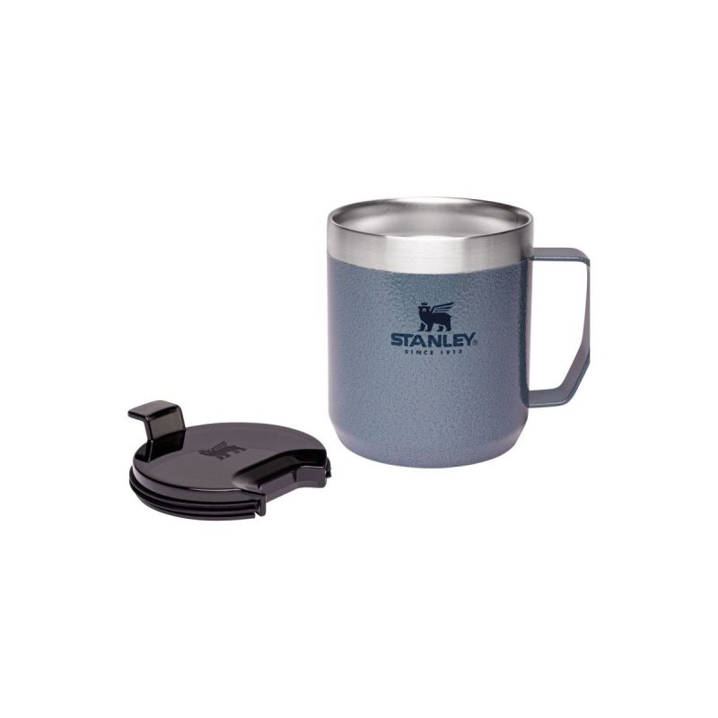 Stanley Campingbecher, Classic Legendary Camp Mug 12oz \/ 350ml Hammertone Ice