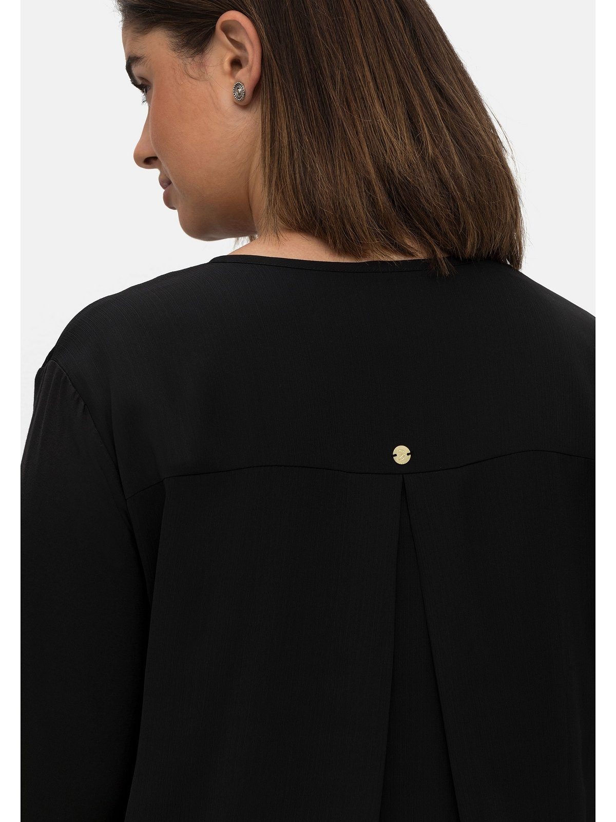 Sheego Chiffontunika Große Größen im Lagenlook