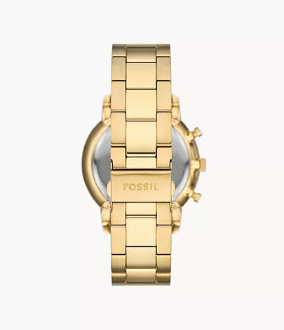 Fossil Uhr Neutra Chronograph Edelstahl goldfarben