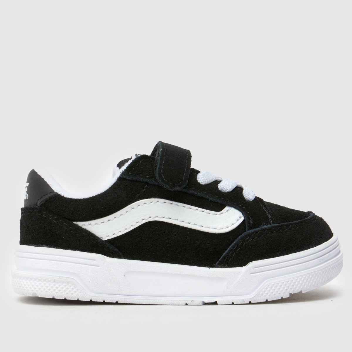 Vans svarta och vita Hylane v småbarnsskor