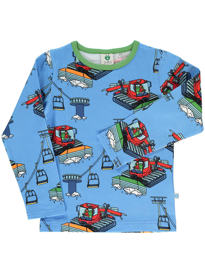 Småfolk Longsleeve in Blau/ Bunt günstig kaufen