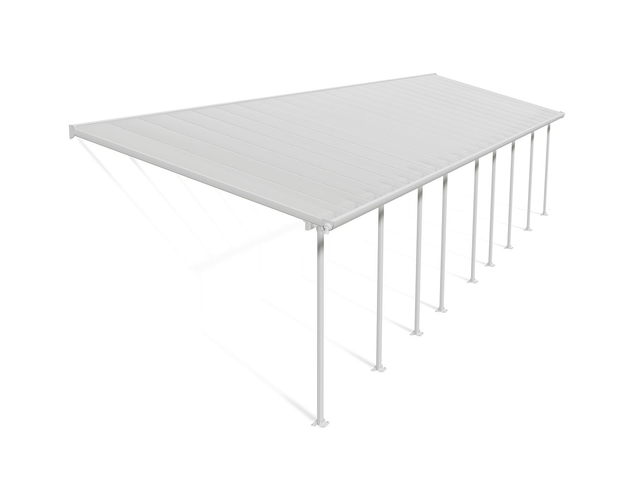 Canopia by Palram Terrassendach Feria 1340x294cm Weiss