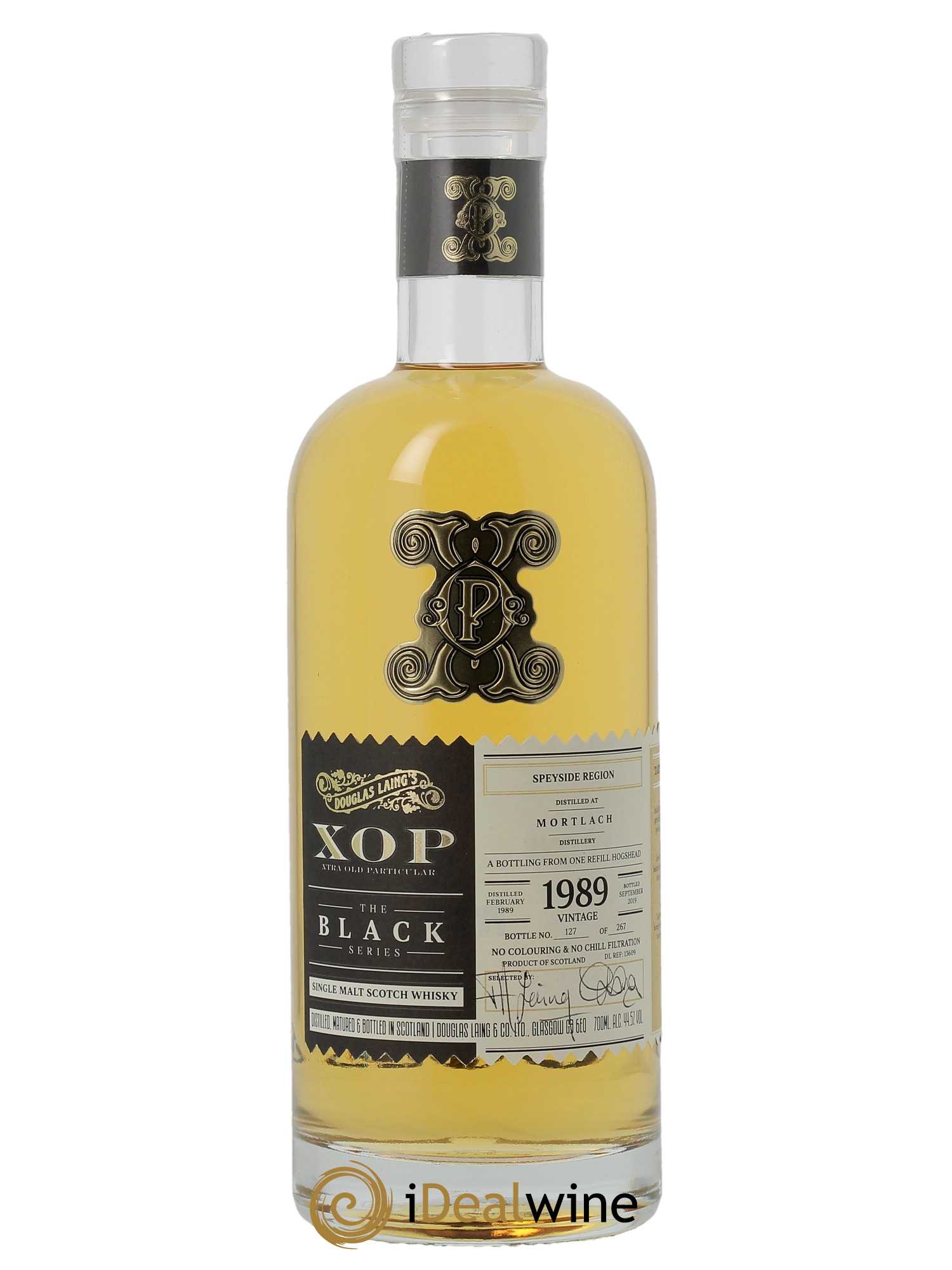 Whisky Mortlach 30 ans Douglas Laing XOP Single Malt (70cl) 1989 - Lot de 1 Bouteille
