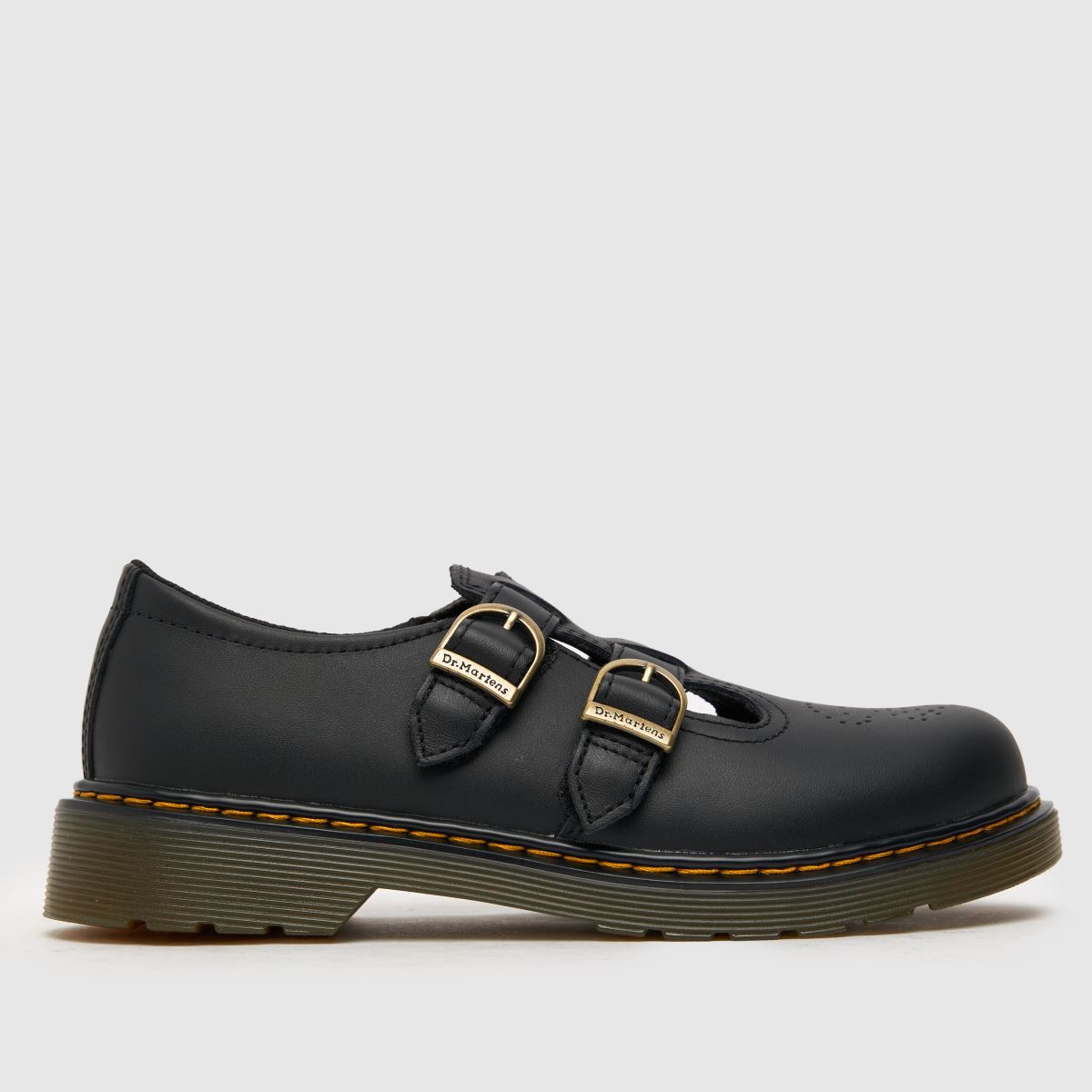 Dr. Martens fekete 8065 Lány Ifjúsági Cipő