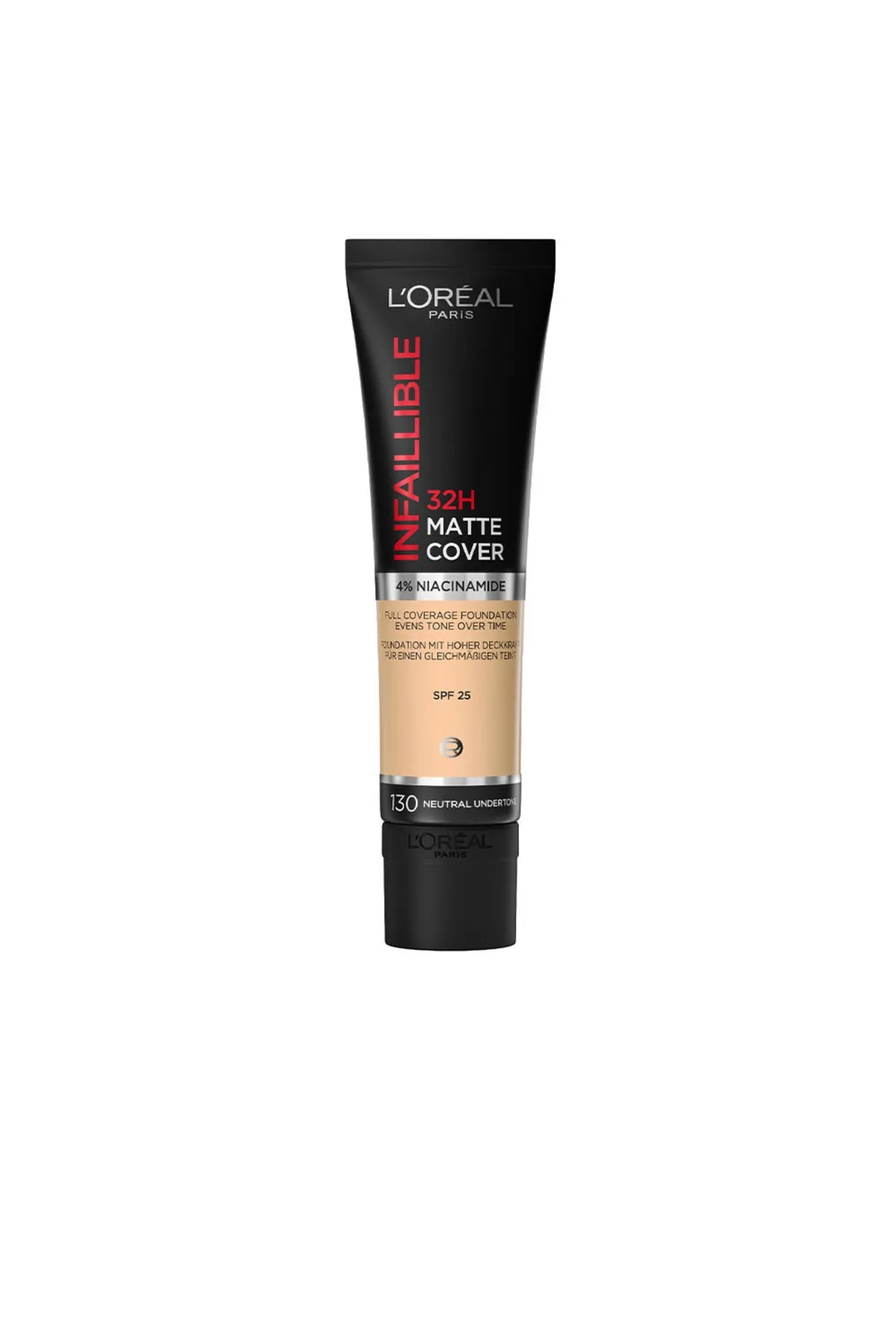 L&'Oreal Paris  Infaillible 32h Matte Cover Foundation Nr. 130 Neutraler Unterton L'Oréal Paris 30 ml