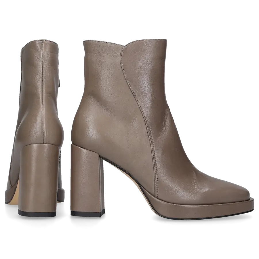 Pomme D`OR - Klassische Stiefeletten 6092 Nappaleder - grau