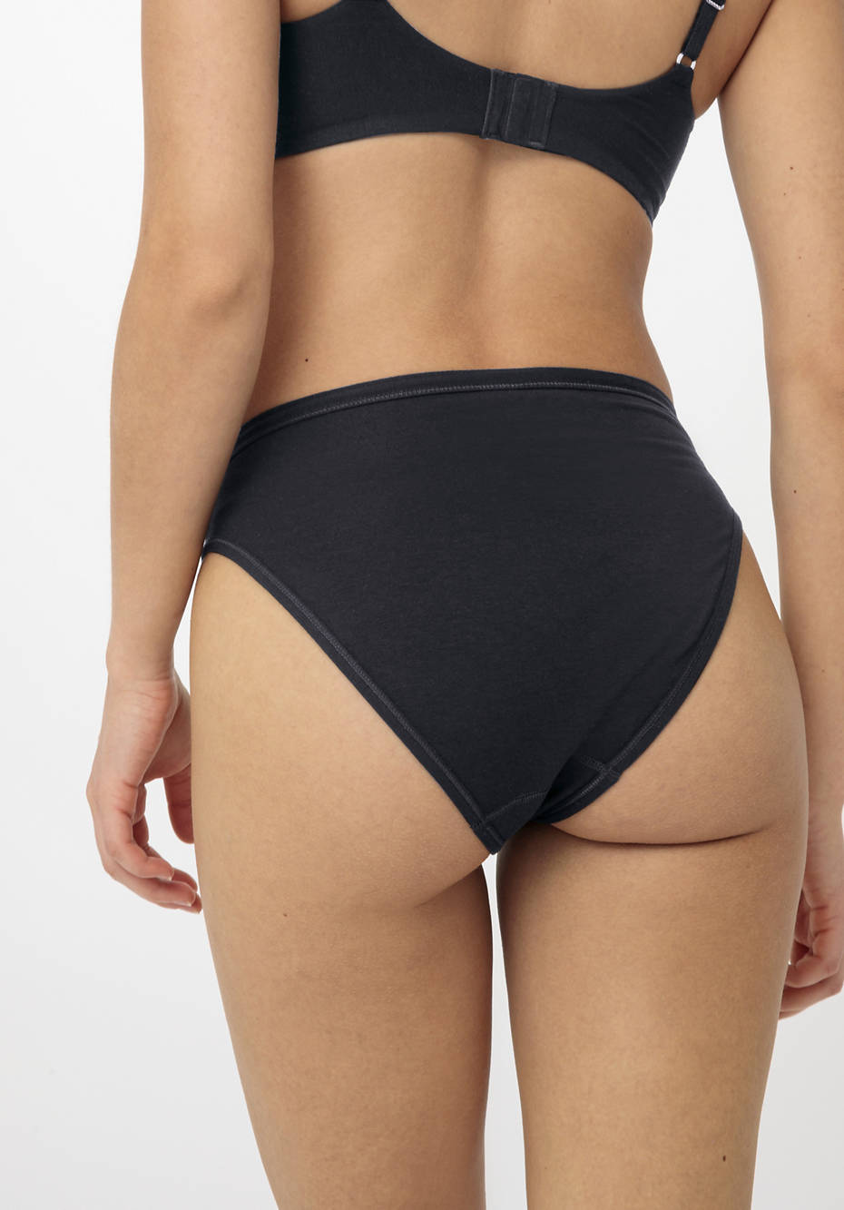 Slip high waist aus Bio-Baumwolle und Tencel™ Modal