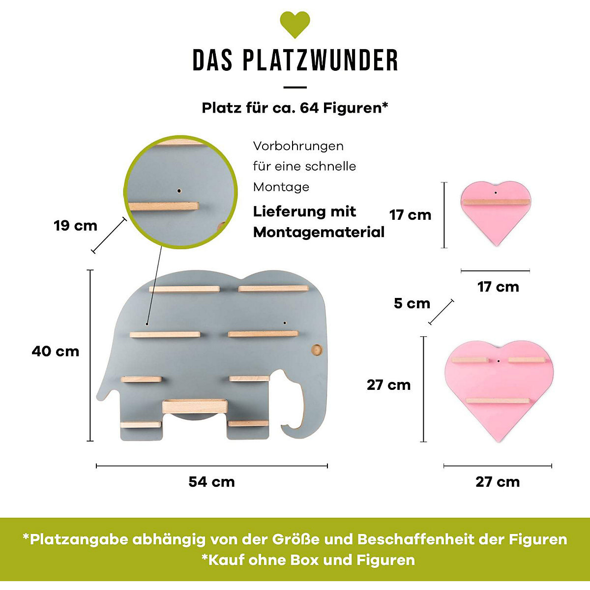Kollektion Elefanten Liebe, grau-rosa