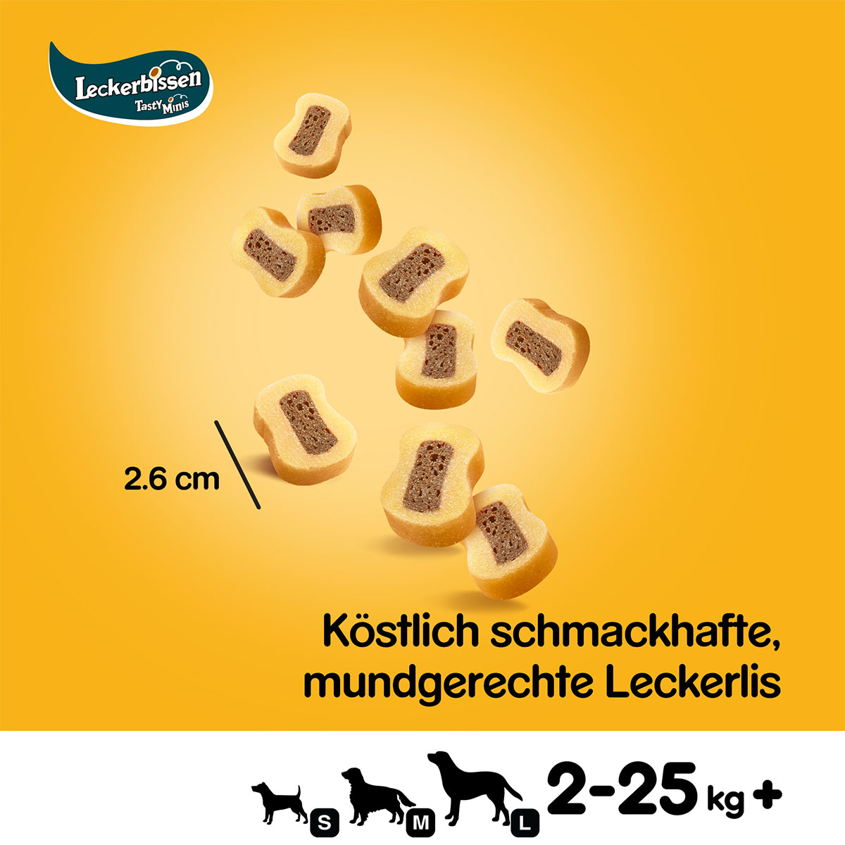 Pedigree Leckerbissen Kau-Schnitten mit Rind und Geflügel