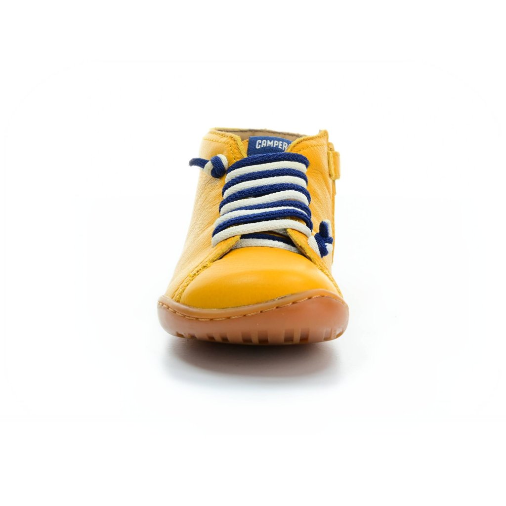 Camper Peu Cami Sella Desk Yellow (90019-100) gelbe Mid Cut Barfußschuhe