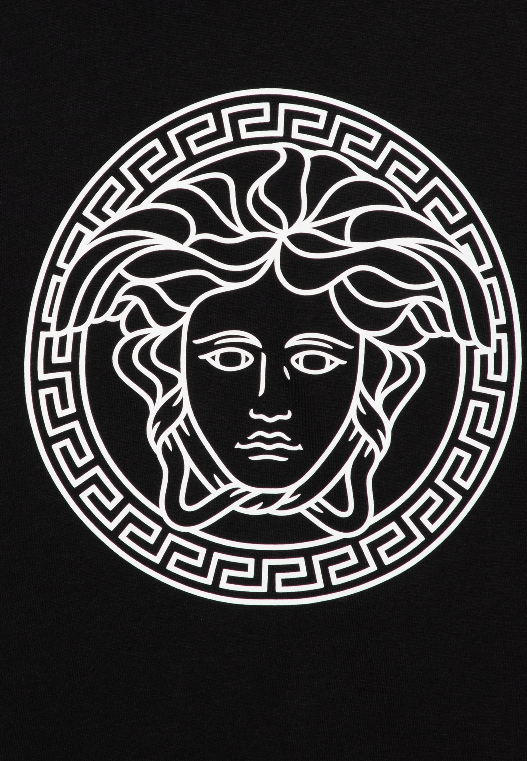 Versace MEDUSA GRECA PRINT UNISEX - Camiseta estampada