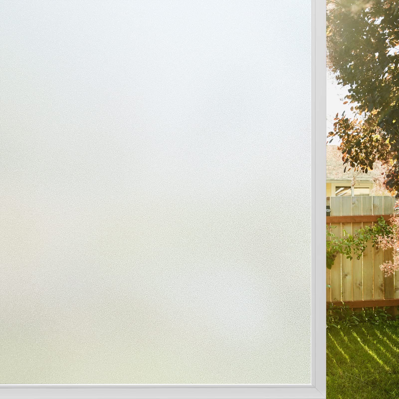 Fensterfolie Fensterfolie Sichtschutzfolie Selbstklebend Für Zuhause Büro 60*100CM, ZmdecQna