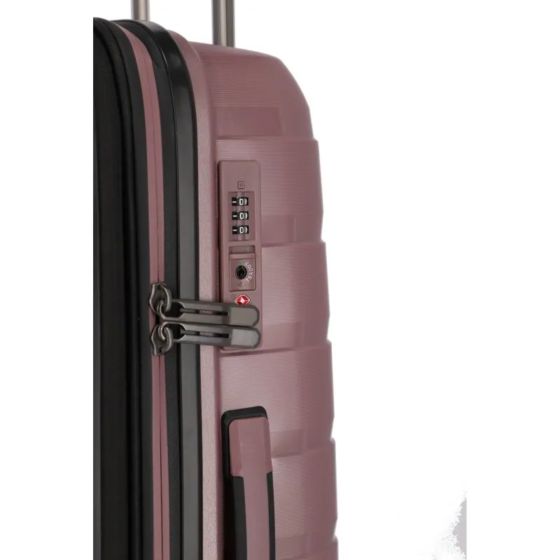 Travelite Trolley mit 4 Rollen Air Base L 105 Liter - Flieder