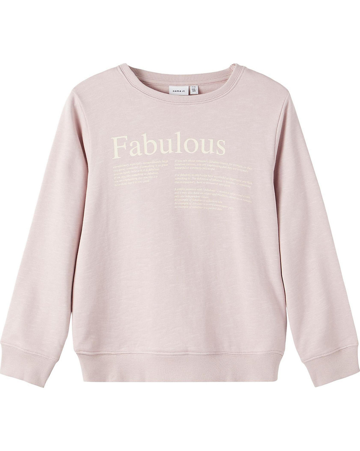 Sweatshirt NKFKLEA für Mädchen, Organic Cotton