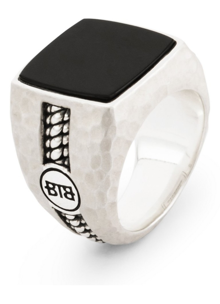 Buddha to Buddha  Tangguh Signet zegelring van zilver met onyx