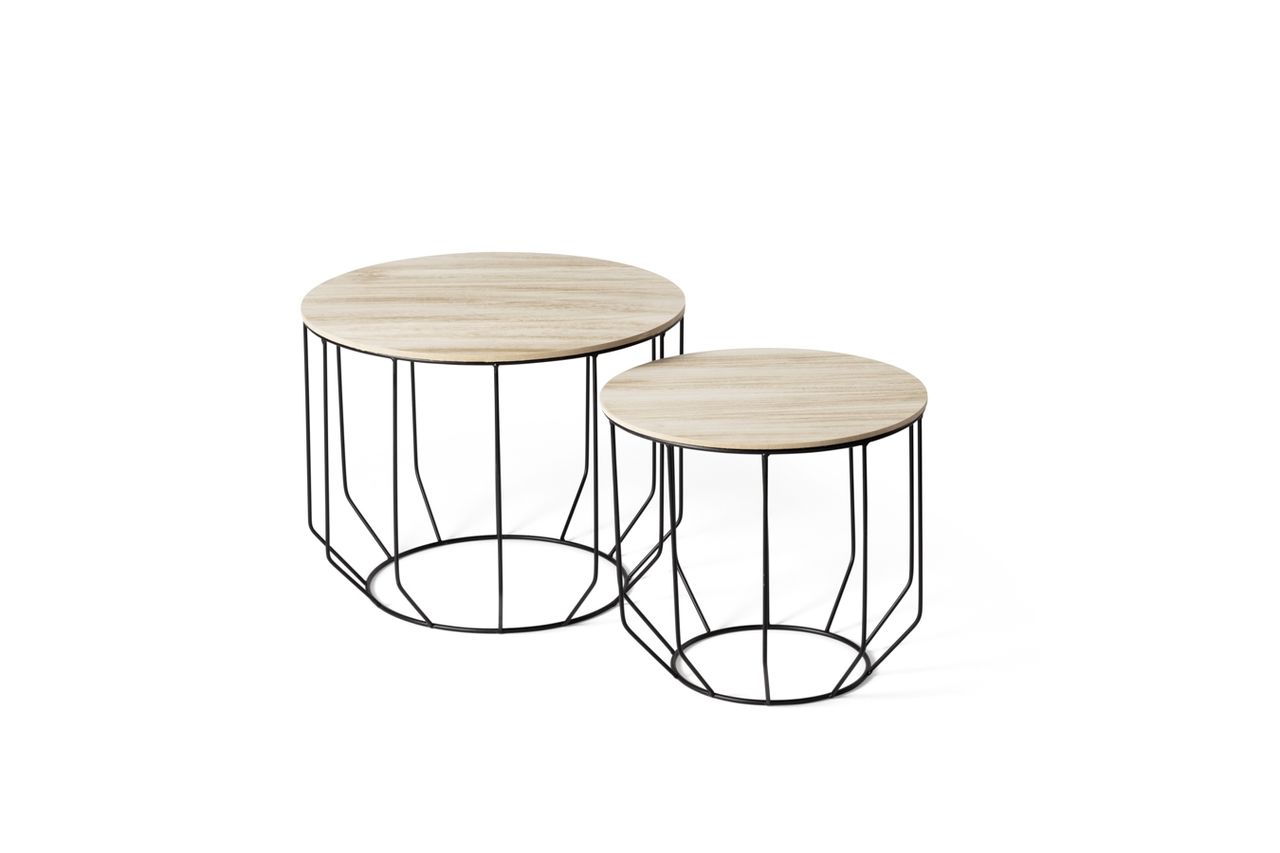 Lifa Living Beistelltisch Ulrik - 2er Set