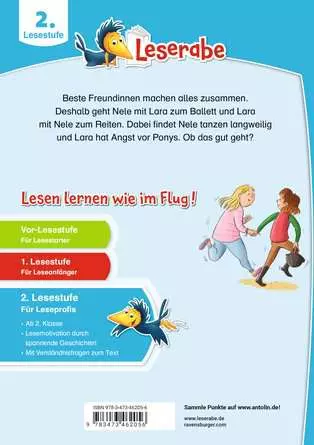 Leserabe - 2. Lesestufe: Beste Freundinnen auf dem Reiterhof