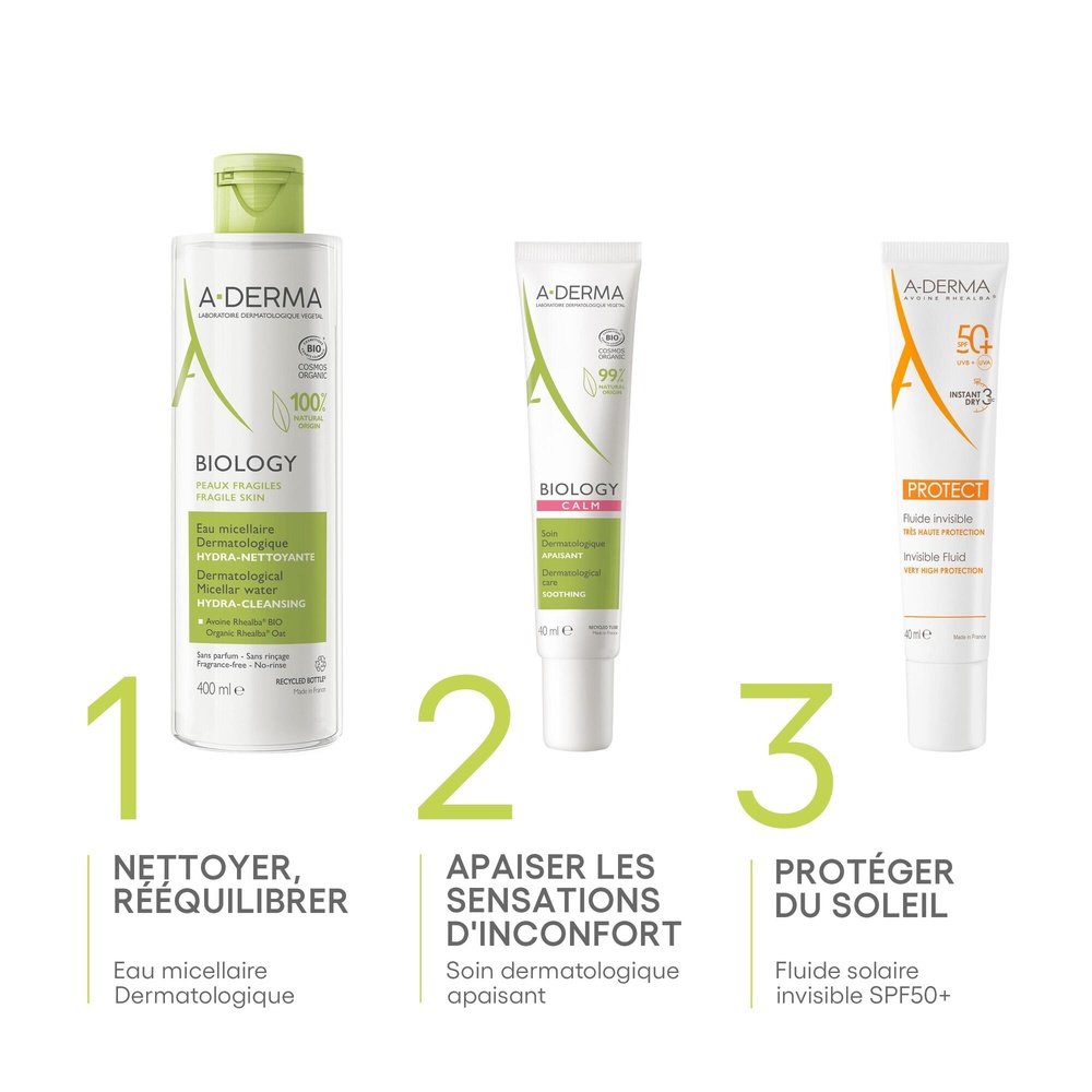 A-Derma Biology - Soin dermatologique apaisant B IO Soin visage