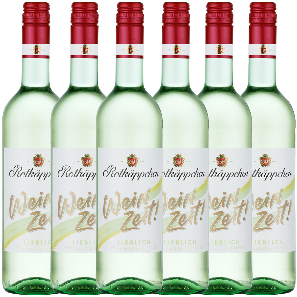 Rotkäppchen Weißwein Weinzeit lieblich - 6er Karton