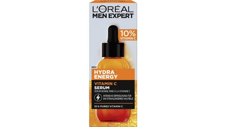 L'Oréal Men Expert Hydra Energy Vitamin C Serum 30 ml