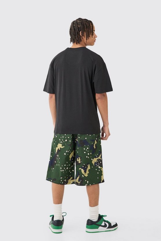 Oversize T-Shirt mit lizenziertem Looney Tunes Print