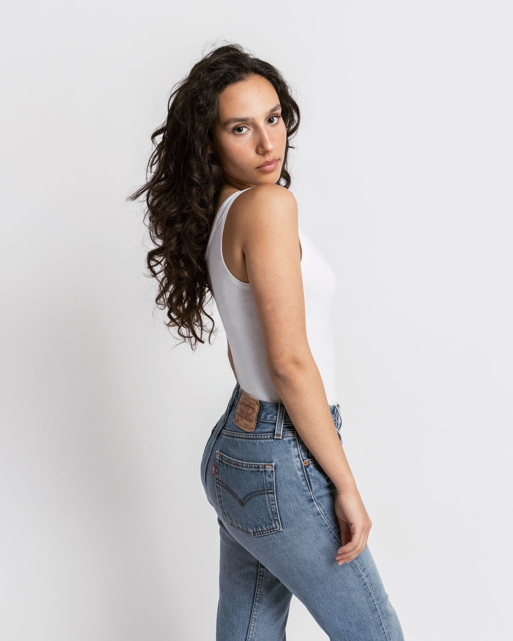 SNOCKS Tanktop Top mit breiten Trägern Damen (2-tlg) aus Bio-Baumwolle, bequem, perfektes Basic für jedes Outfit