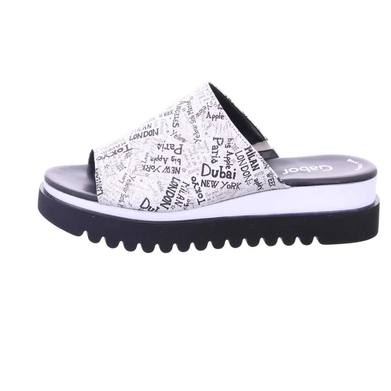 GABOR Klassische Sandalen silber