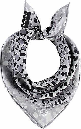 FRAAS Nickituch mit Animal-Print aus reiner Seide