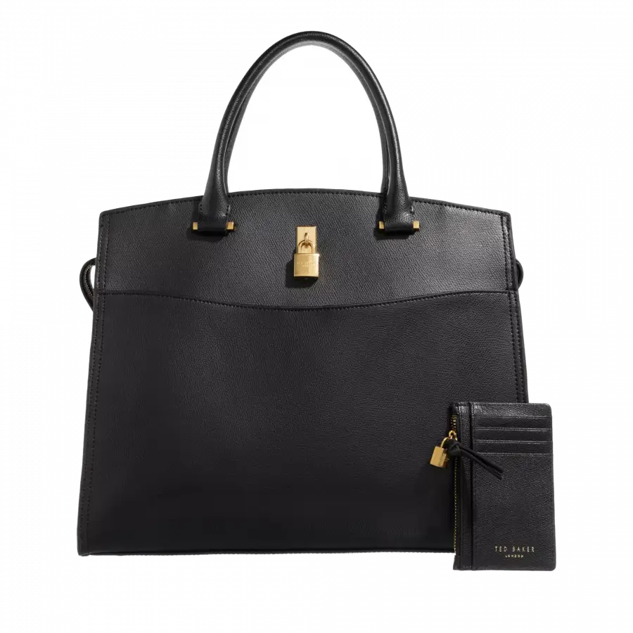Ted Baker - Ted Baker Handle Bags Leder Black - schwarz