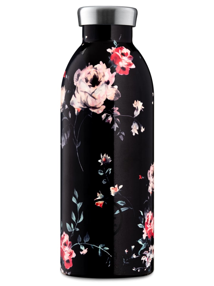 24Bottles Edelstahl Trinkflasche Clima Bottle Ebony Rose 0,5 l in schwarz günstig kaufen onesize