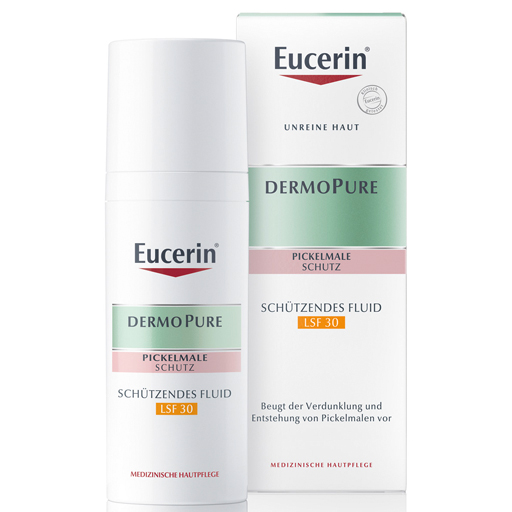 EUCERIN DermoPure schützendes Fluid LSF 30  50 ml  Tagescreme