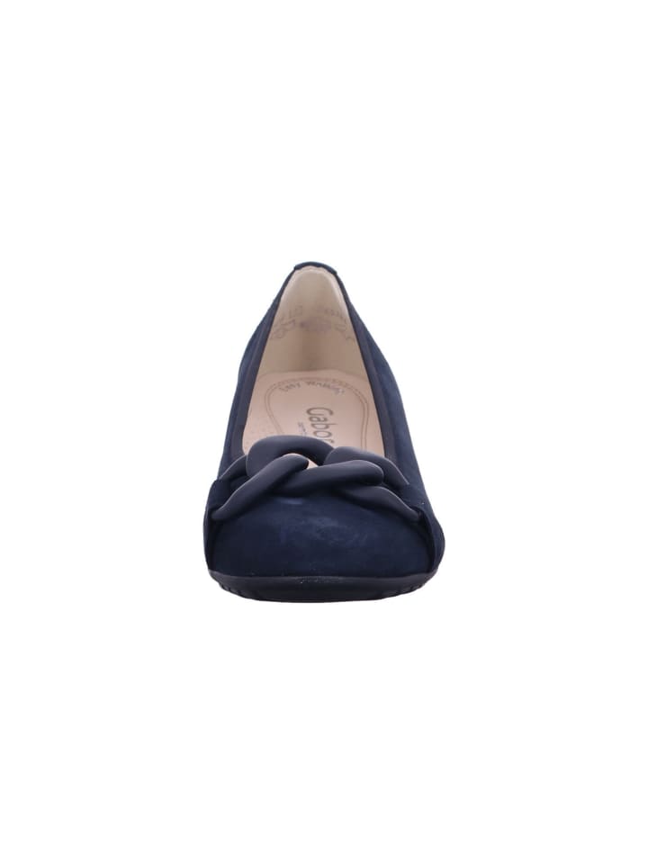 Gabor Comfort Ballerina in blau günstig kaufen