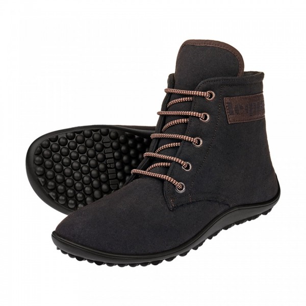 Leguano ~ Chester HighCut Warm ~ dunkelbraun