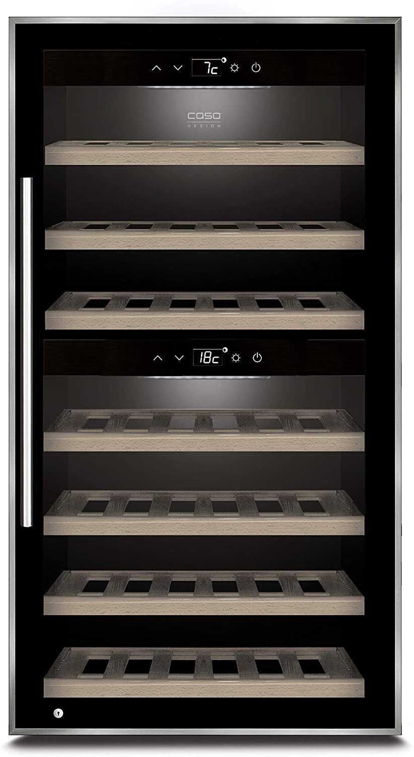 Caso Weinkühlschrank 659,66 Flaschen UV-Filter 7 Böden EEK: G