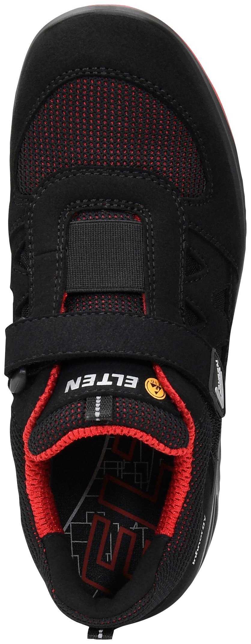 Elten HANNAH XXTL black-red Easy ESD S1P Sicherheitsschuh