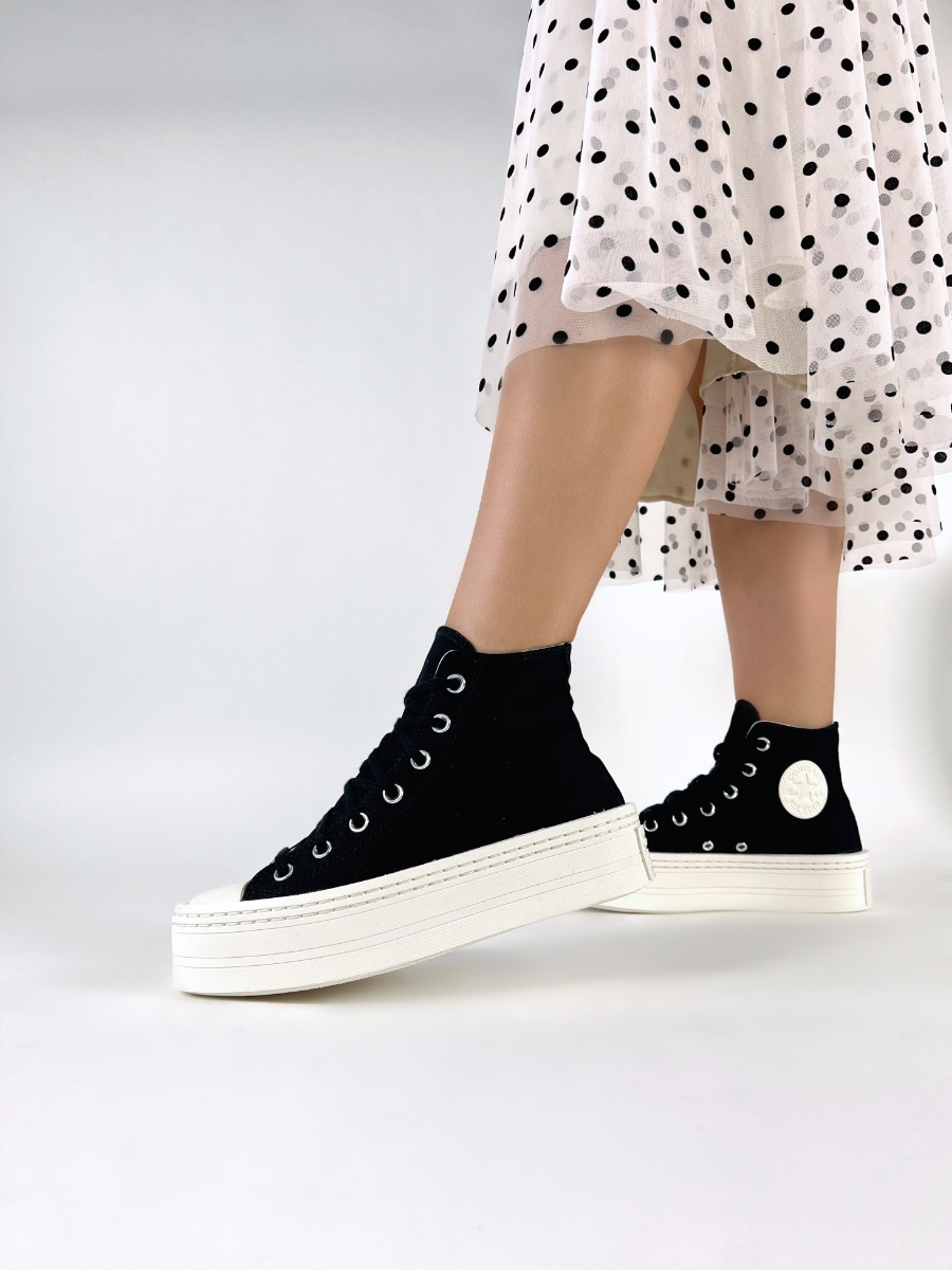 Converse  CHUCK TAYLOR ALL STAR MODERN LIFT - Noir