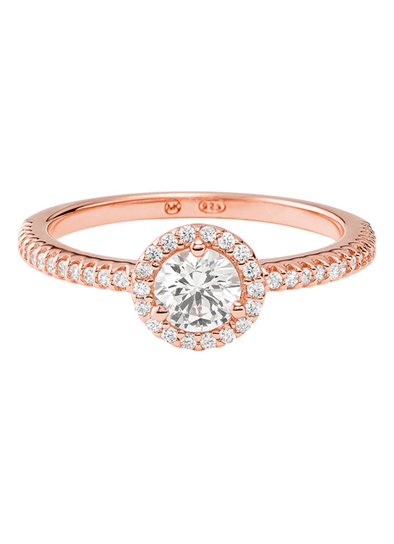 Inel Michael Kors din argint 925 cu zirconiu cubic MKC1346AN791