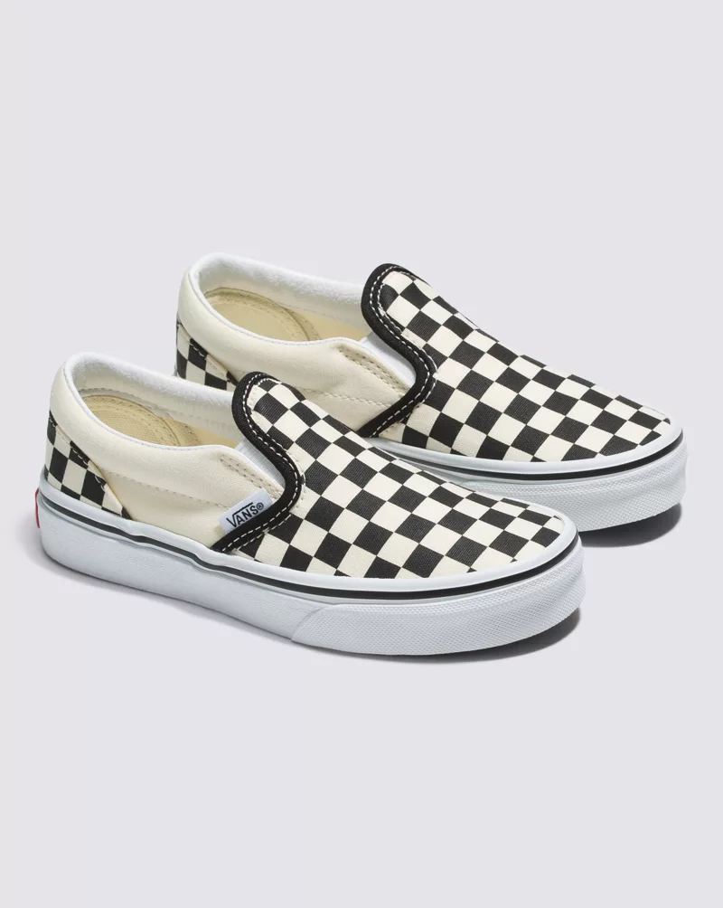 Kids Classic Slip-On Checkerboard Shoe